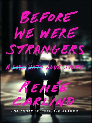 cover image of Before We Were Strangers